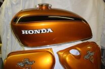 1972 Honda CB750 Gold Candy
