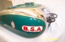 1934 BSA Blue Star Gas Tank